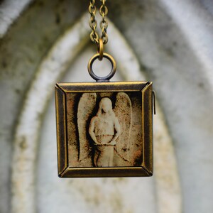 Betsey&#39;s Angel, Transparent Pendant Necklace