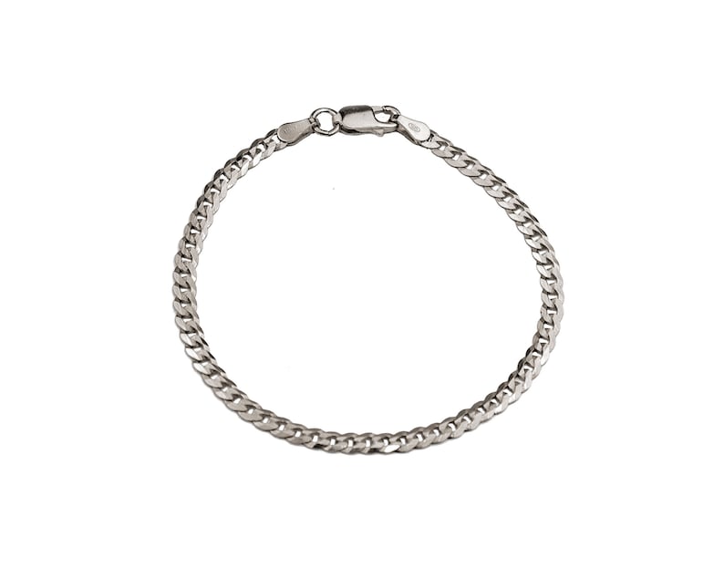Fashion bracelet Dainty bracelet 925 silver Gold bracelet Minimalist bracelet curb bracelet Curb chain bracelet curb gold bracelet