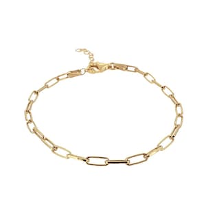 Dainty Box chain bracelet, Venetian Chain Bracelet, Dainty bracelet, Simple chain bracelet, gold chain bracelet, silver chain bracelet