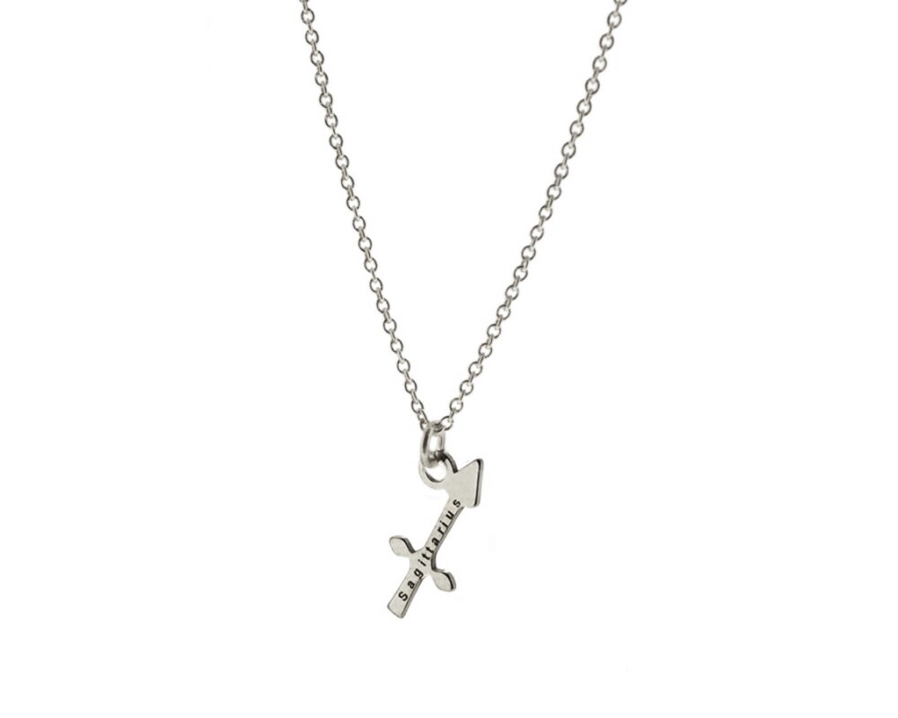 Collana in argento sterling, collana con zodiaco, collana con ciondolo con simbolo zodiacale, collana con segno zodiacale, collana a strati - Italia