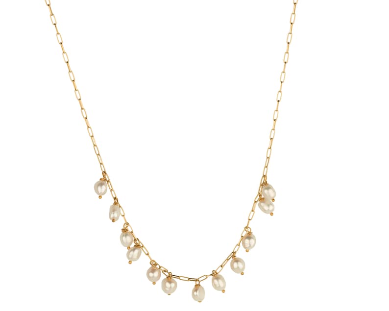 Pearl necklace Choker gold necklace Imitation pearl necklace Delicate necklace gold Dainty gold necklace Choker necklace with pearls