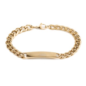 Name Bracelet, Men's Bracelet, Women name bracelet, Stainless Steel ID Bracelet, Personalized Bracelet, Engraved Bracelet, Custom Bracelet image 4