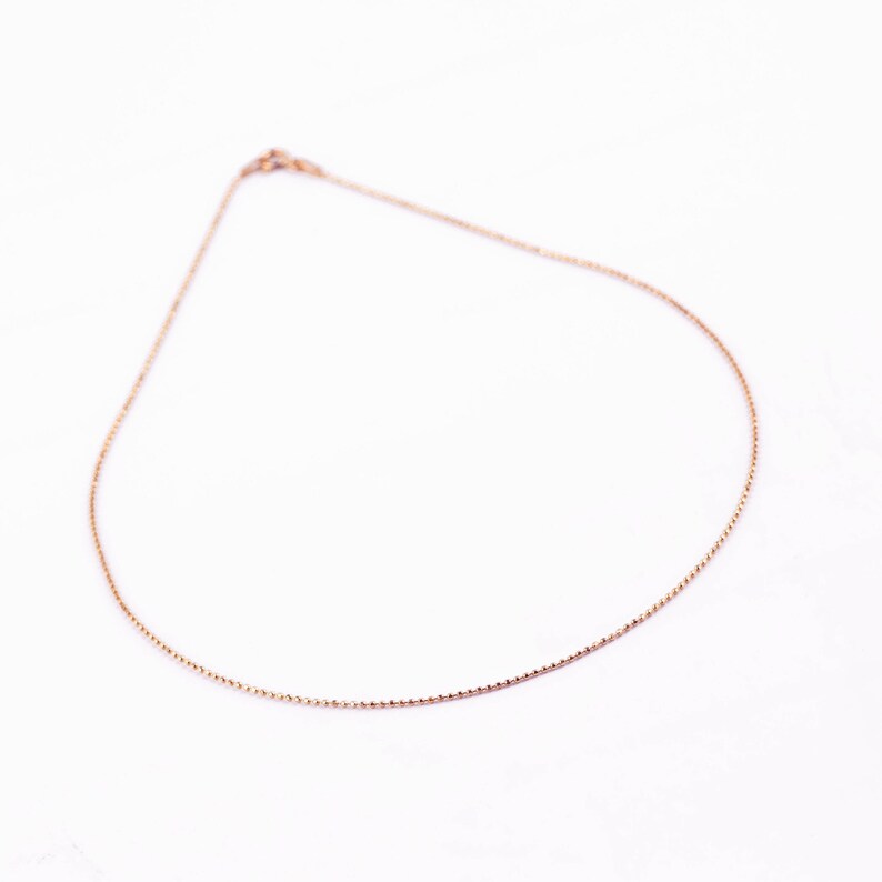 Ball chain choker Gold ball choker Silver ball choker Etsy