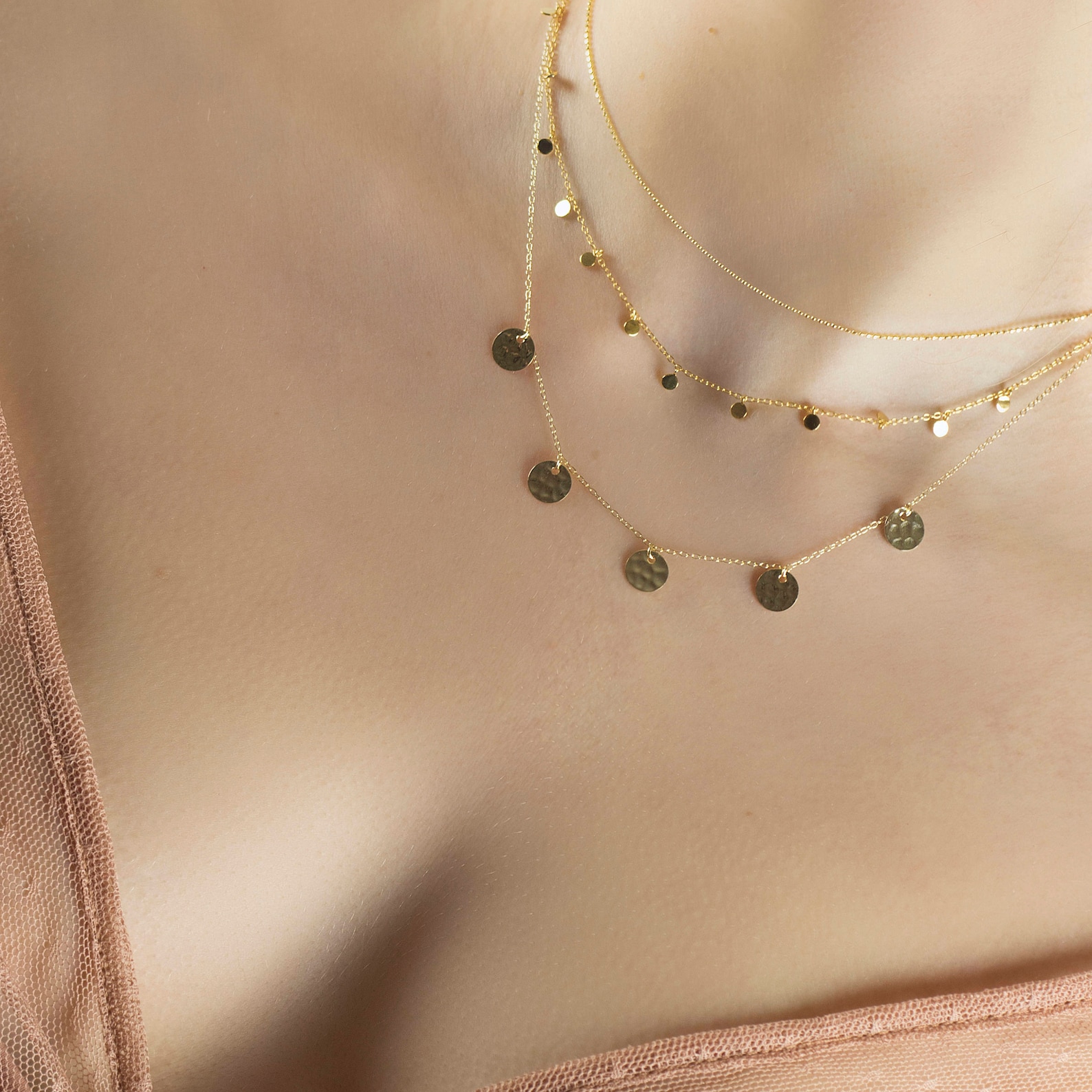 Ball chain choker Gold ball choker Silver ball choker Etsy