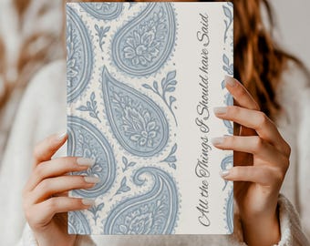 Grief Journal Loss of Loved One Memorial Gift Grieving Wife Gift Personalized Sympathy Gift for Widow Grief Gift Custom Notebook Bereavement