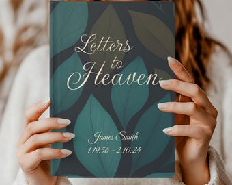 Personalized Grief Journal Loss of Loved One Gift for Mom Memorial Gift Widow Sympathy Gift Custom Grief Gift Dad Loss of Husband