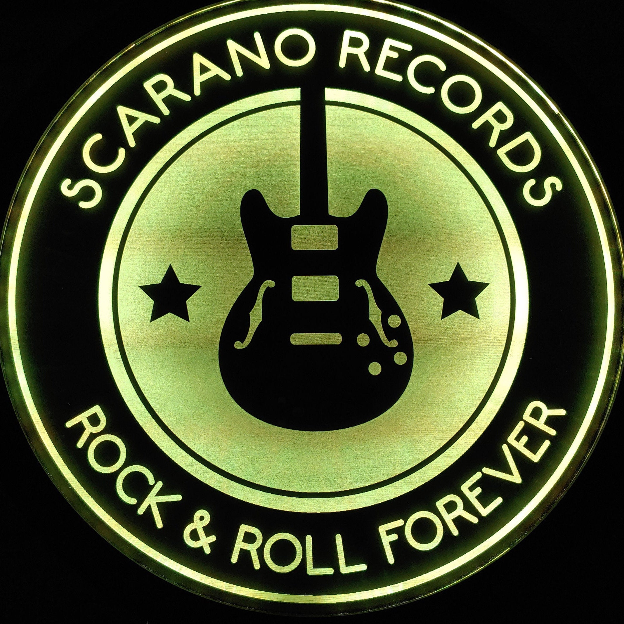 Custom Music Instrument Guitar Sign LED Wall Sign Neon Like Etsy