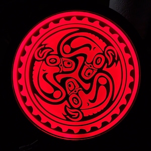 Gov&#39;t Mule 3 mule LED Wall Sign Neon Like - Color Changing Remote Control - 6 Sizes - Made in USA- Free Shipping
