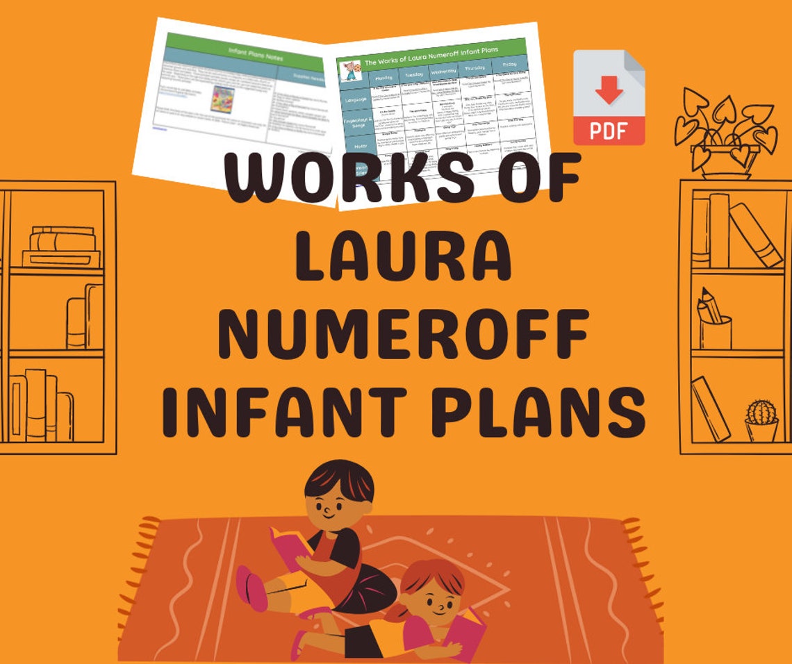 The Works of Laura Numeroff Printable Infant Lesson Plans for Baby ...