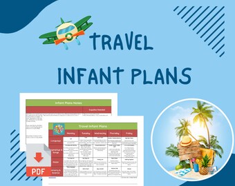 Piani di lezioni per neonati di viaggio per bambini - Imparare attraverso il gioco