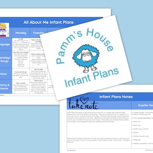 All About Me Printable Infant Lesson Plans For Baby - Learning Through Play