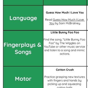 Fur, Feather &amp; Fin Printable Infant Lesson Plans for Baby - Learning ...