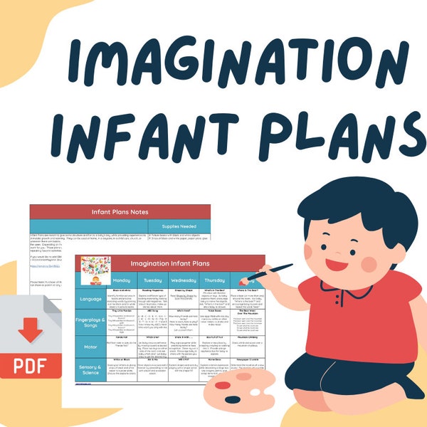 Imagination Infant Lesson Plans For Baby - Learning Through Play