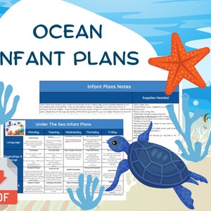 Plans de cours Ocean Infant pour bébé - Apprendre par le jeu