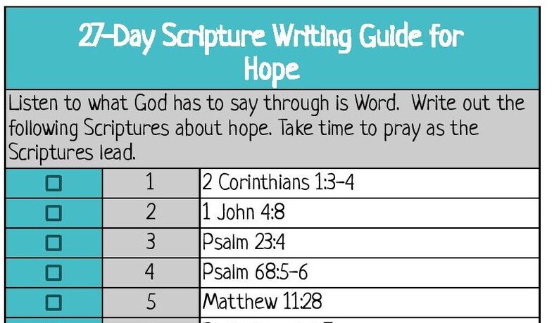 12 Scripture Writing Plans - Etsy