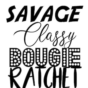 Savage SVG and PNG Cut File Digital  Download