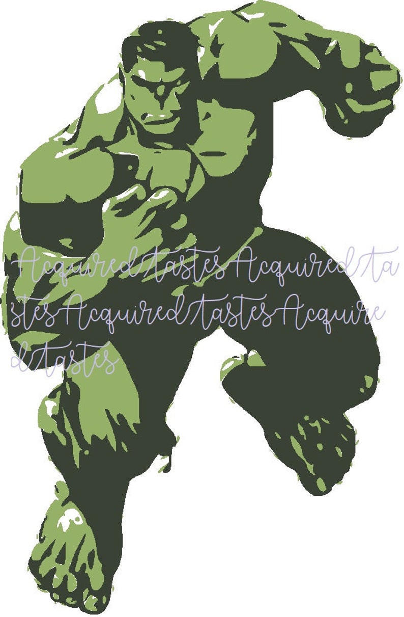 Download Two Layer Hulk SVG | Etsy