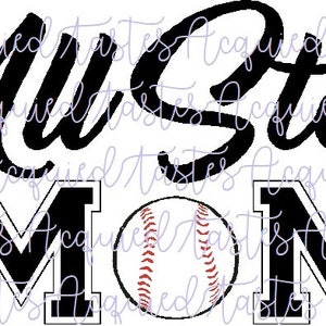 All-Star Mom SVG (includes baseball and softball)