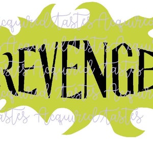 Revenge SVG