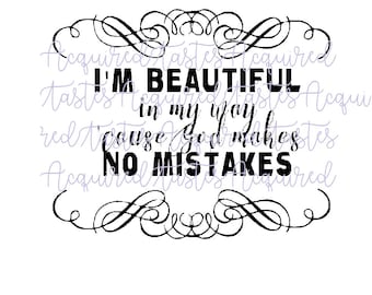 Gott macht keine Fehler SVG Lady Gaga geboren auf diese Weise Lyrics