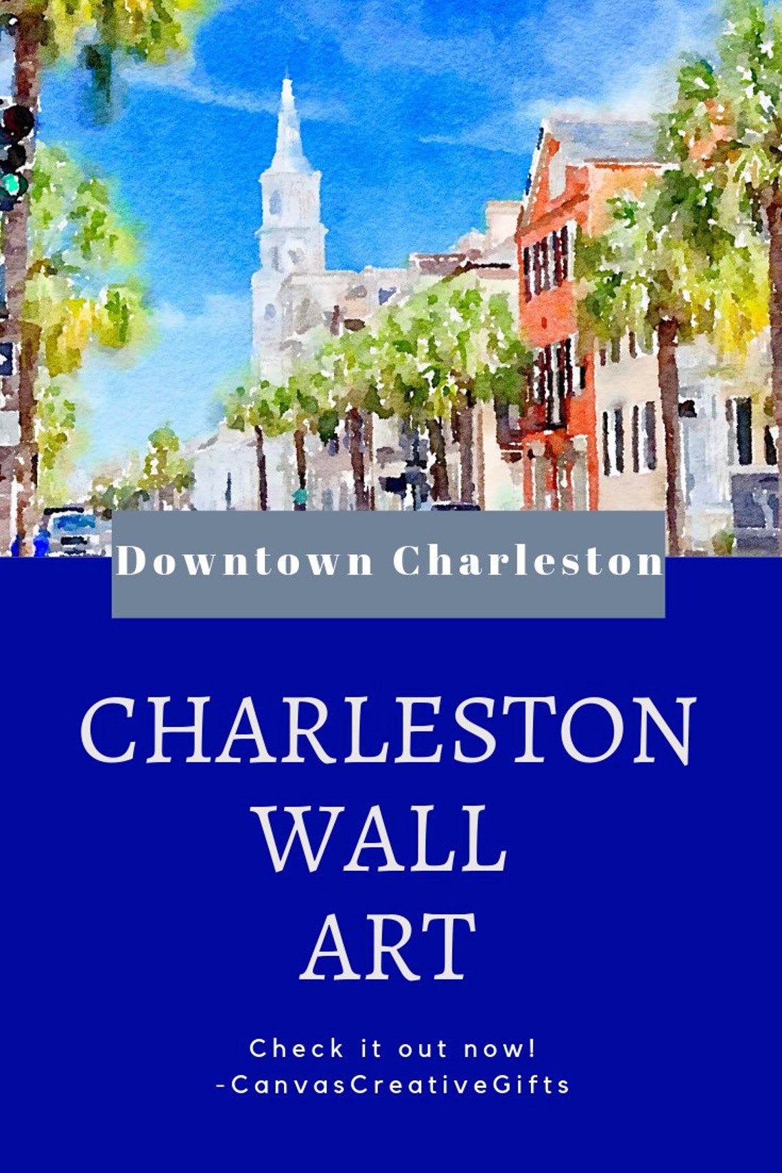 Charleston Art Print Charleston Wall Art Prints Charleston Etsy
