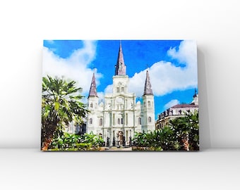 Jackson Square New Orleans Art Print (Digital Download)