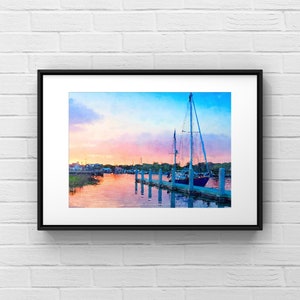 Picture to Painting. Mothers Day Gift for Mom. Custom Watercolor Print from YOUR Photo. Personalized Gift for Mothers Day
