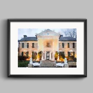 Memphis Gallery Wall Art Prints, Elvis Presley & Graceland (Digital Download) image 5