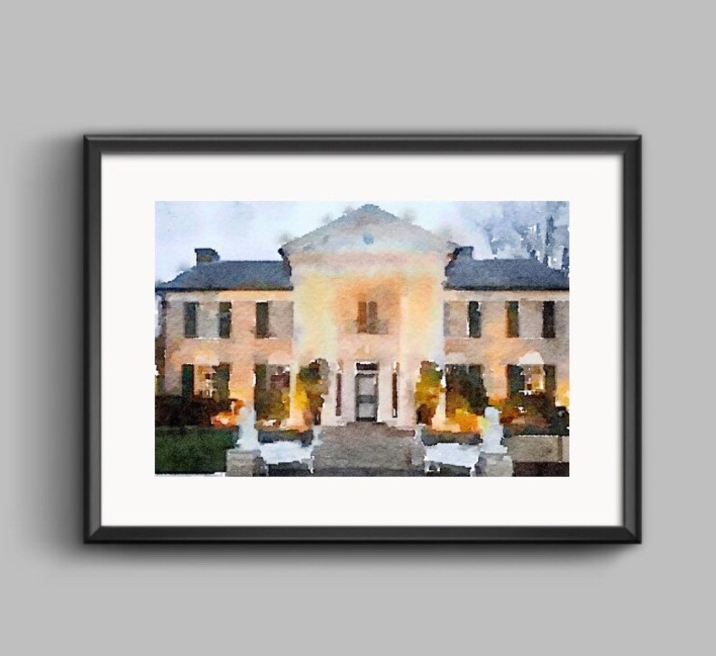 Memphis Gallery Wall Art Prints, Elvis Presley & Graceland (Digital Download) image 5