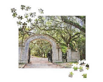 Bonaventure Cemetery Puzzle, Savannah Georgia, Adult Puzzle Gift