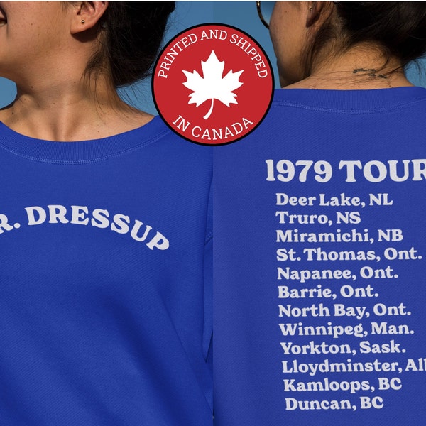 Mr. Dressup Vintage Tour Sweatshirt, Retro Sweatshirt, Rare Vintage Shirt