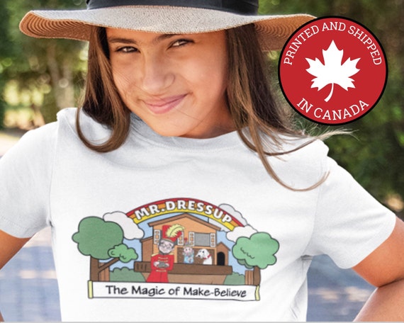 Kids Mr. Dressup Retro Cartoon Shirt Vintage Shirt Canadian T