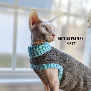 Sphynx Cat Clothes Crochet Cat Sweater Free Pattern Knitting