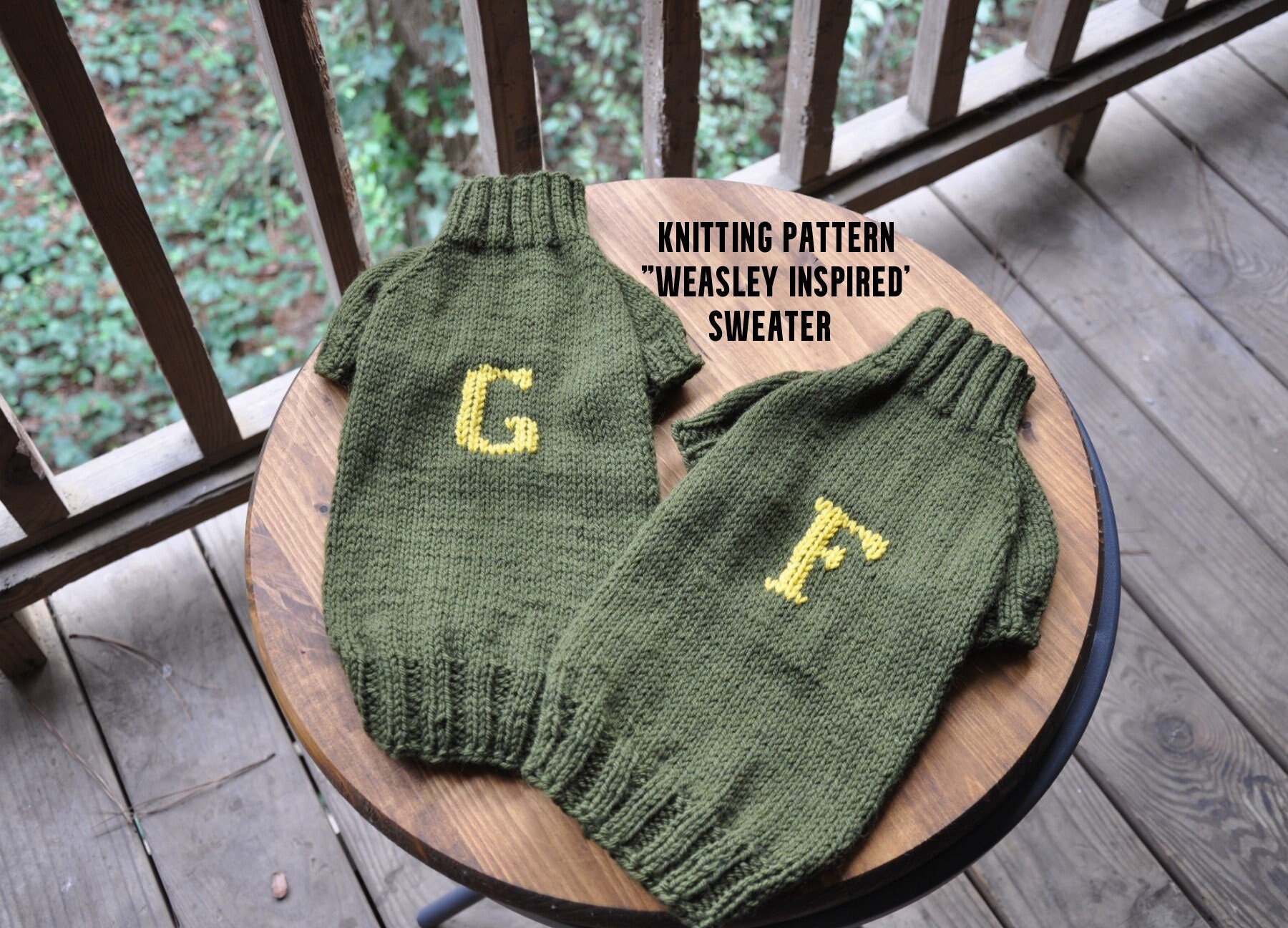 Ron Weasley George Sweater Harry Potter Knitting Pattern Harry