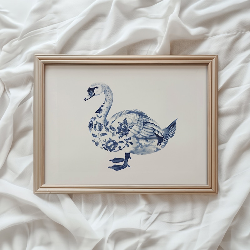 Rustic Swan - Etsy
