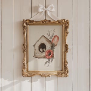 Woodland Animal Art Print Set: Vintage Storybook Nursery, Kids Bedroom Decor (Digital Download) image 6