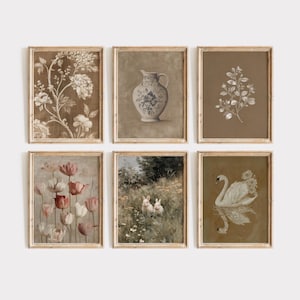 140+ French Country Wall Art: Neutral Cottagecore Print Set, PRINTABLE Vintage Farmhouse Decor (Digital Download) image 2