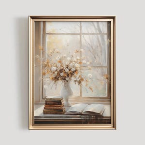 Herbst Dekor Print | Herbst DRUCKBARE Kunst | Light Academia Herbstbild | Gemütlicher Herbstdruck | Vintage Stil Wohnkultur | #554