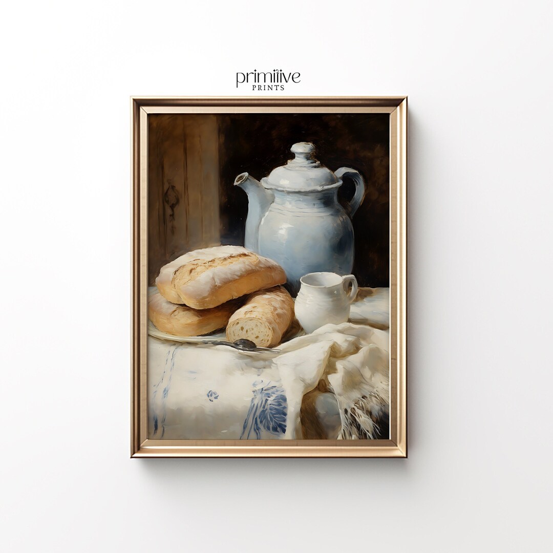 Country Kitchen Print Farmhouse PRINTABLE Art Rustic Bakery Print