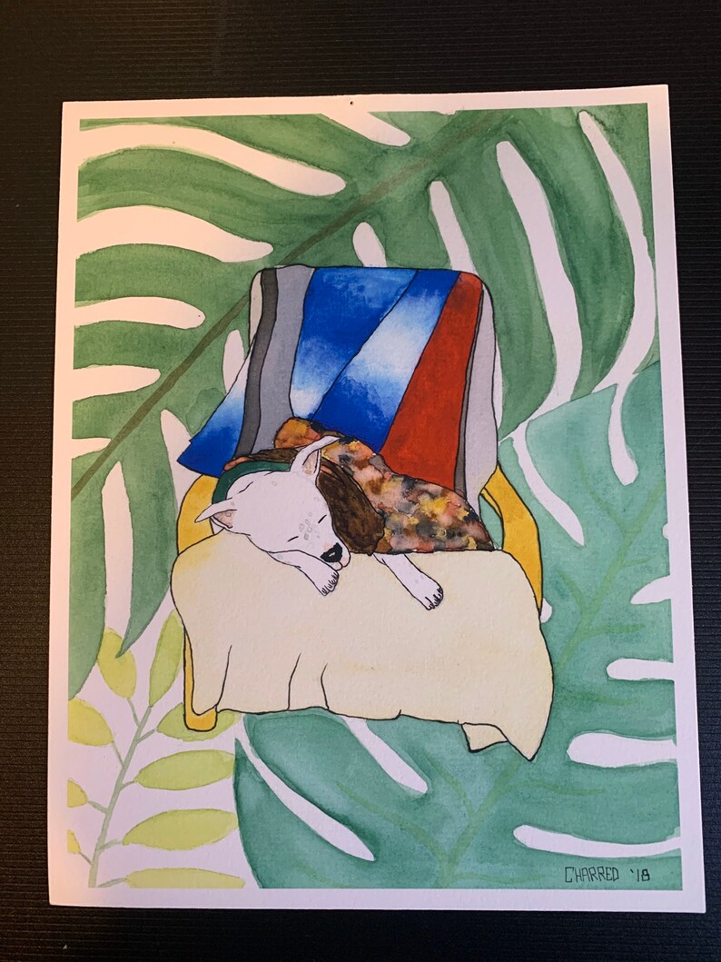 Sleeping Dog Print image 2