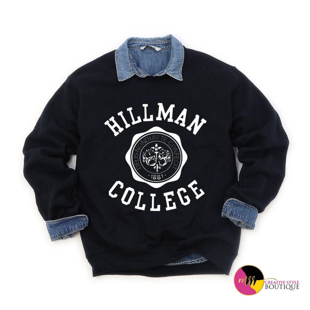 Hillman College A Different World College Crest hbcu Made