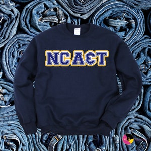 GHOE Pride, North Carolina Block, NCAT Varsity Collegiate Hbcu Made Homecoming Tee, University Tee, Black Grad, Aggie Sweatshirt Hoodie