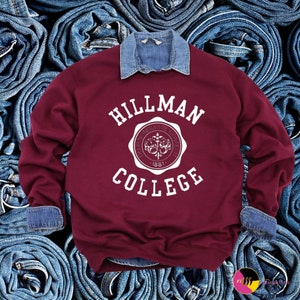 Hillman College, A Different World, College Crest,HBCU Made Homecoming Tee, University Tee, HBCU Grad, HBCU Custom Tshirt Sweatshirt Hoodie