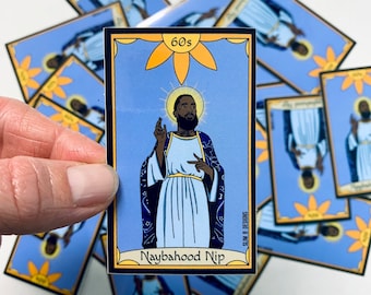 Nipsey Hussle Tarot Card Sticker