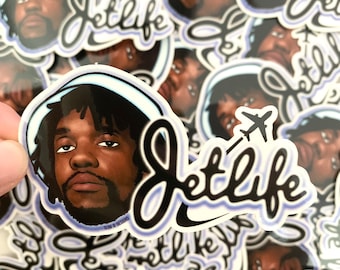 Currensy Sticker - Spitta Andretti