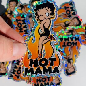 Hot Mama Sticker - Betty Boop