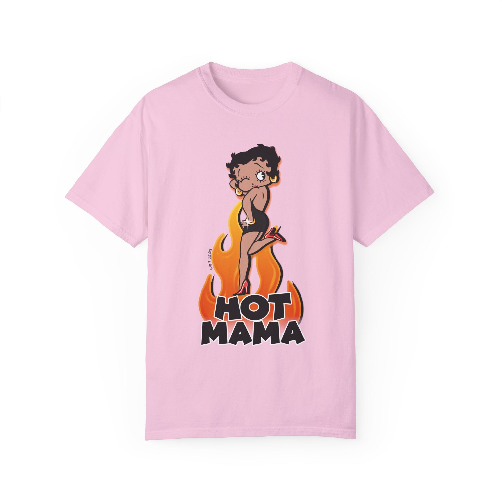 Tシャツ・カットソー ULKIN CANVAS Betty Boop Red Hot Mama Short Sleeve T-Shirt Bu Hot Mama T-shirt-betty Boop - Etsy