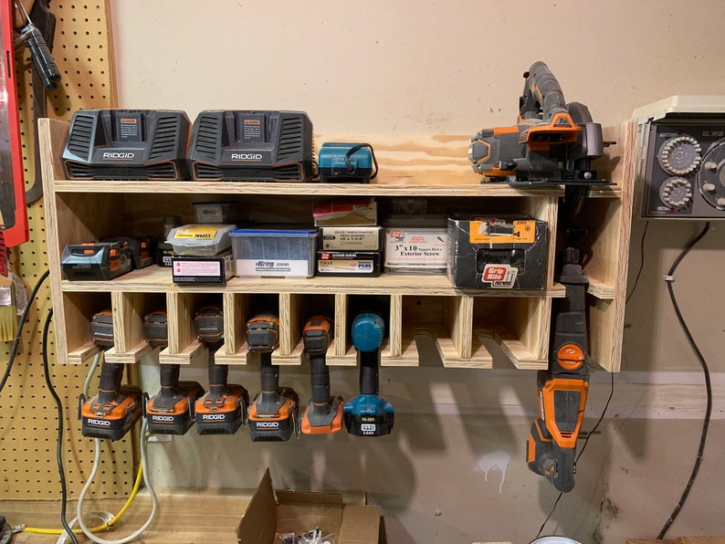 Cordless Drill Organizer