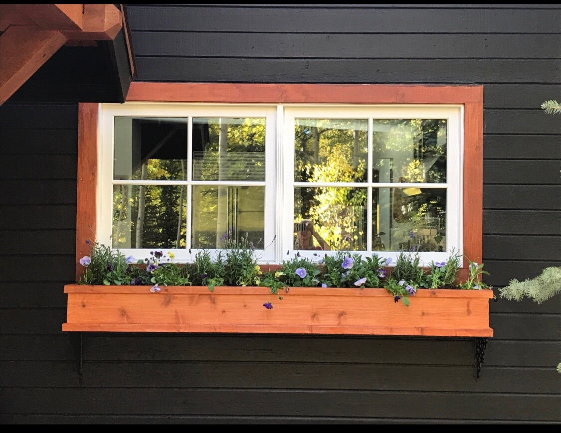 Window Flower Box Etsy