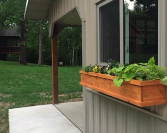 Window flower box